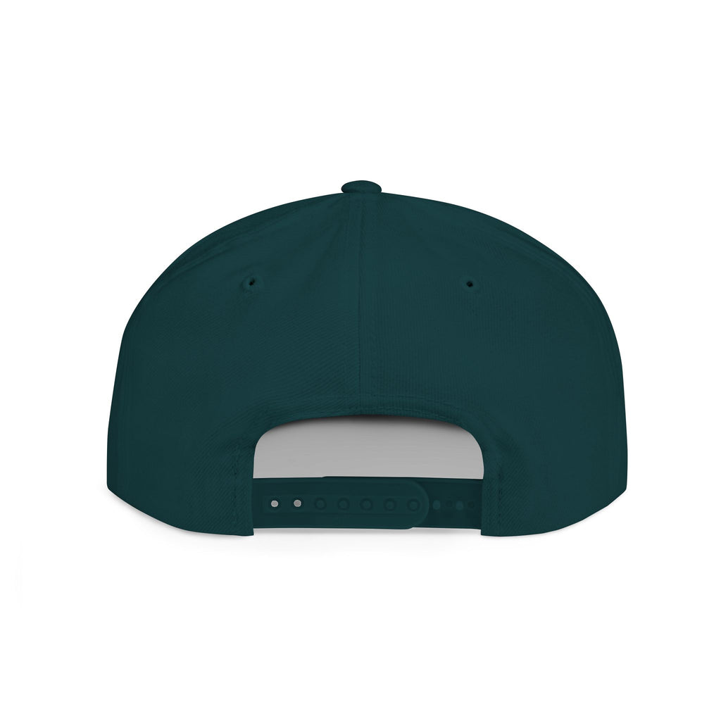 JTA Flat Bill Snapback Black Logo
